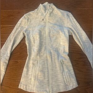 Light Gray Zip-Up Lululemon jacket
